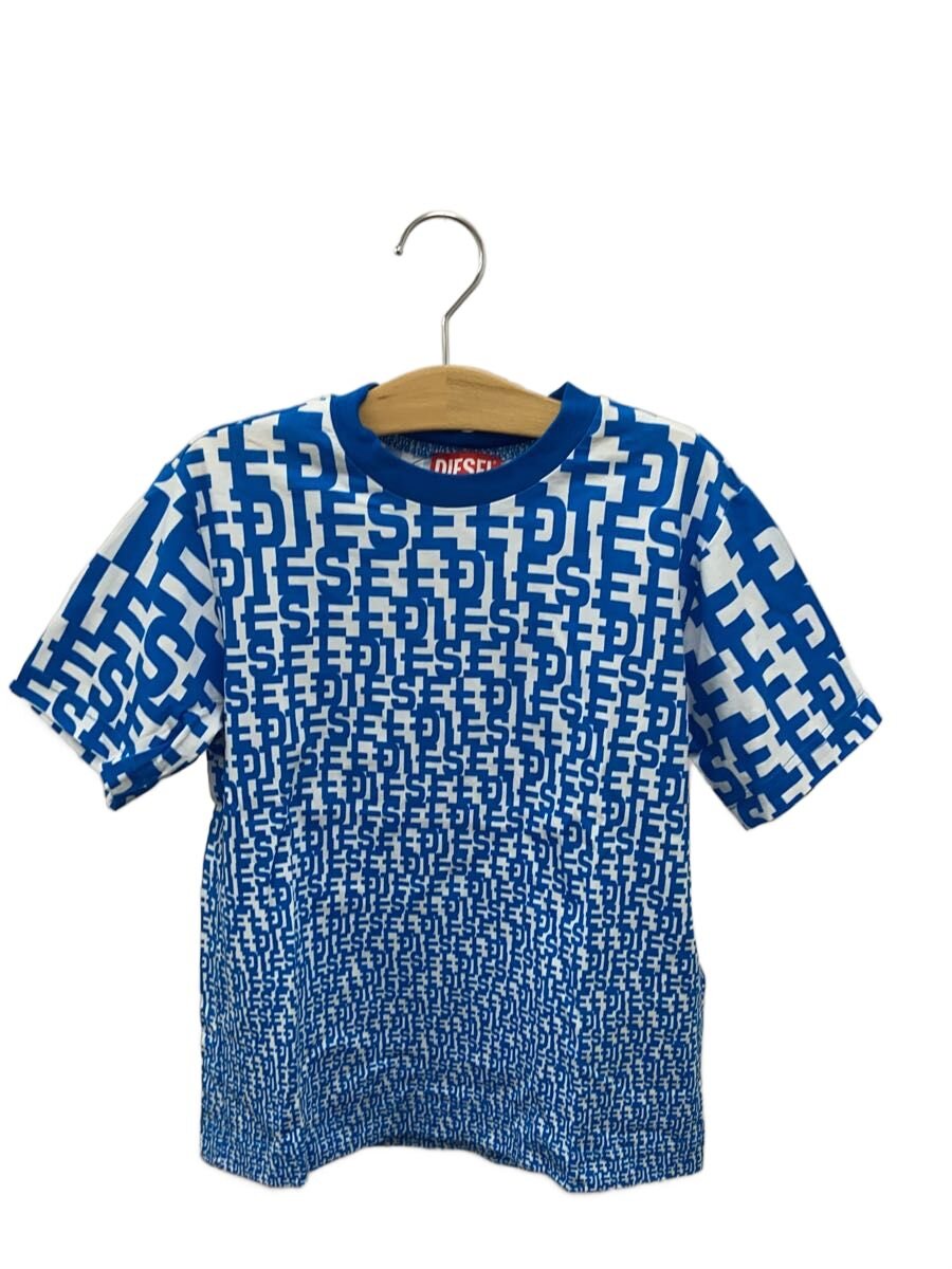 【中古】DIESEL◆ティーシャツ/--/綿織物/BLU/総柄/J01782//【レディース御召しもの】