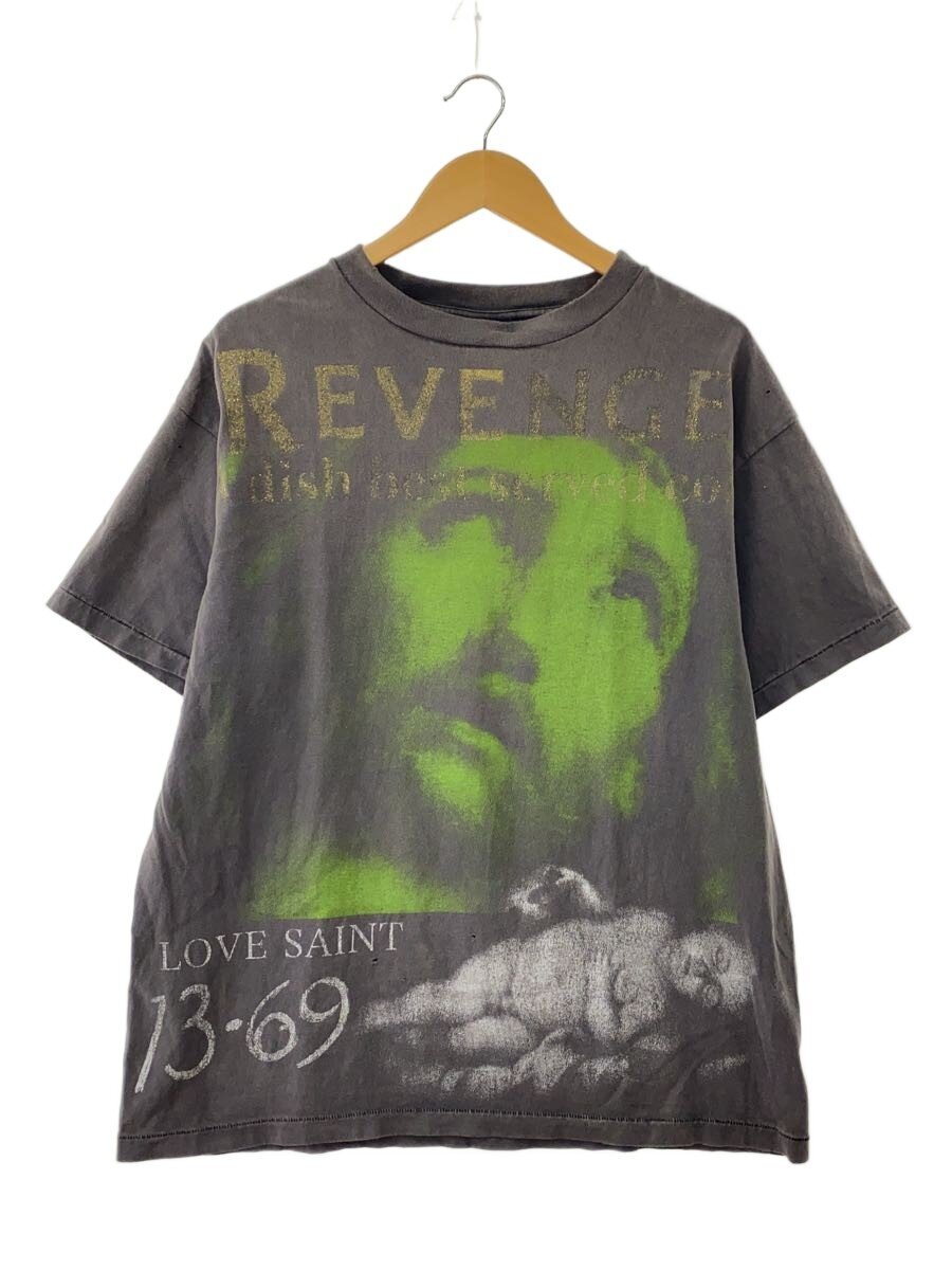 【中古】SAINT MICHAEL◆ティーシャツ/L/綿織物/黒いこと/SM-S23-0000-085/BerBerJin//【メンズウェア】