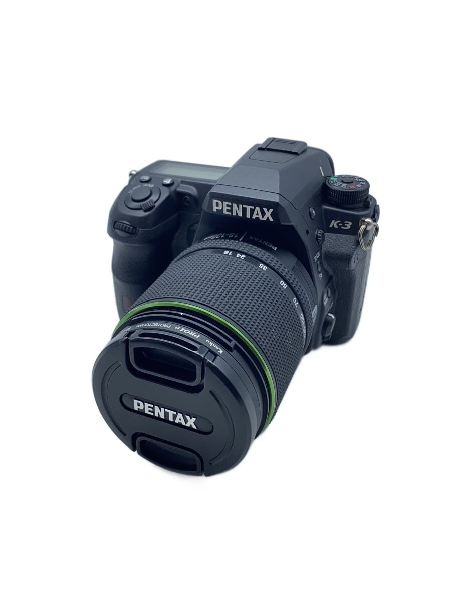 【中古】PENTAX◆デジタル一眼写真機 PENTAX K-3 18-135WR 水晶体一揃いの道具//【写真機】