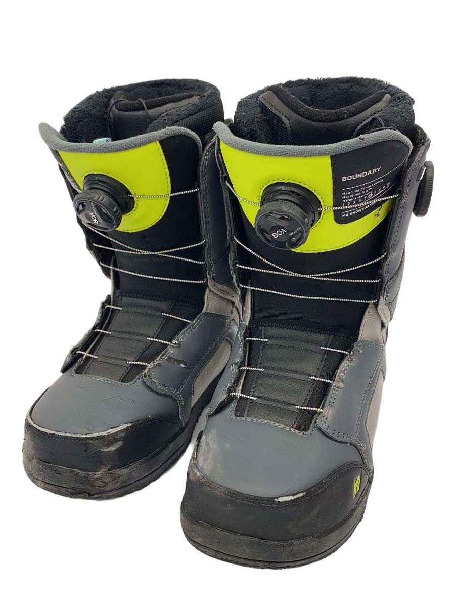 【中古】K2◆スノーボードブーツ/25.5cm/BOA/GRY/BOUNDARY【スポーツ】