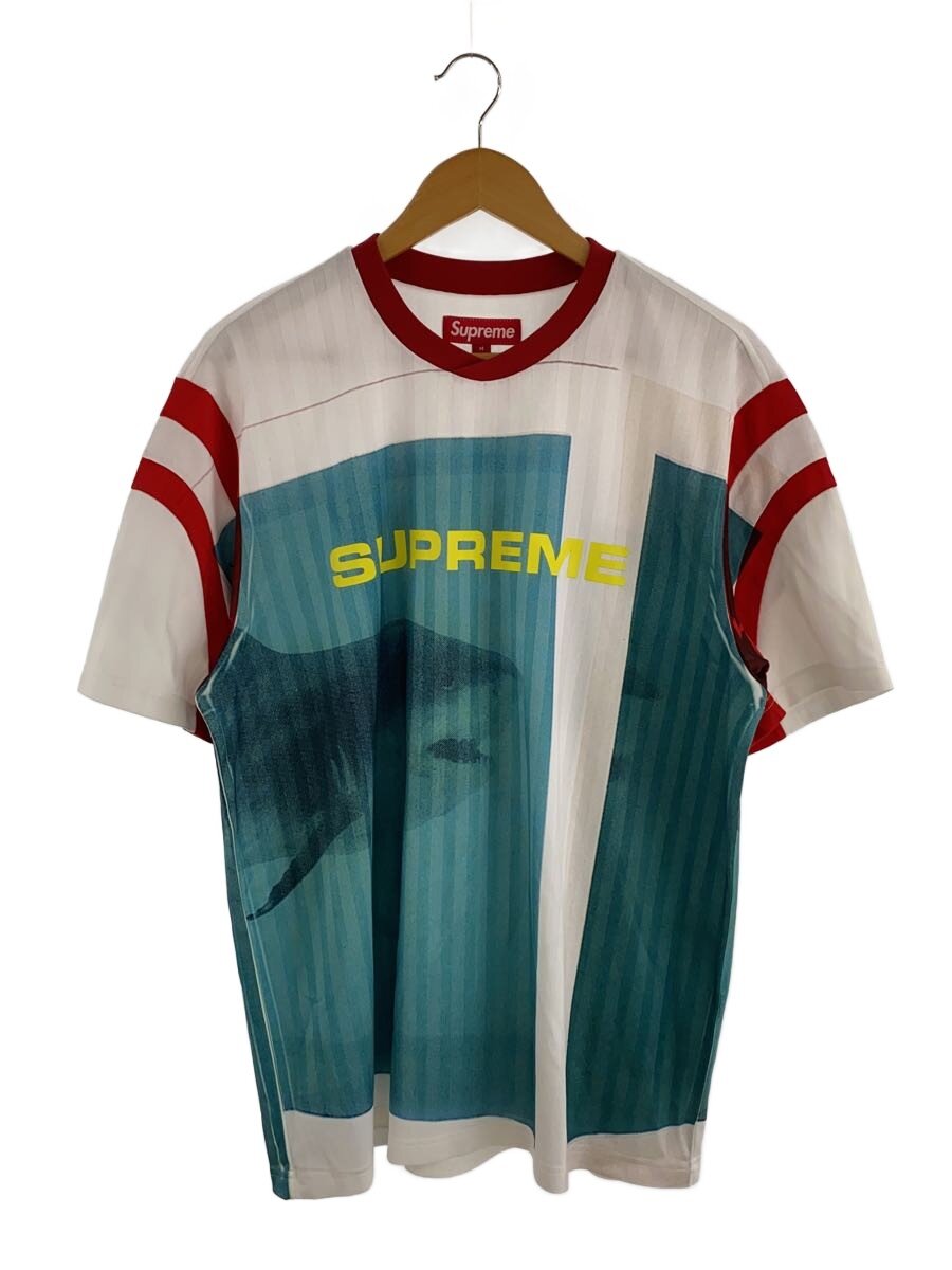 【中古】Supreme◆Damien Hirst Soccer Jersey/プルオーバー/M/ポリエステル/マルチ色合い【メンズウェア】