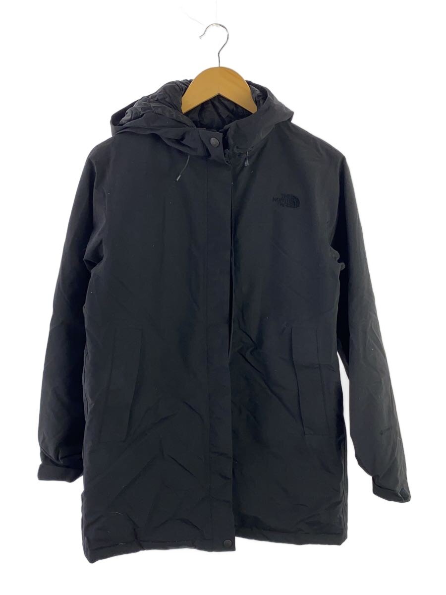 【中古】THE NORTH FACE◆MAKALU DOWN COAT_マカルダウンコート/L/ナイロン/BLK/無地【レディースウェア】|2nd STREET 店
