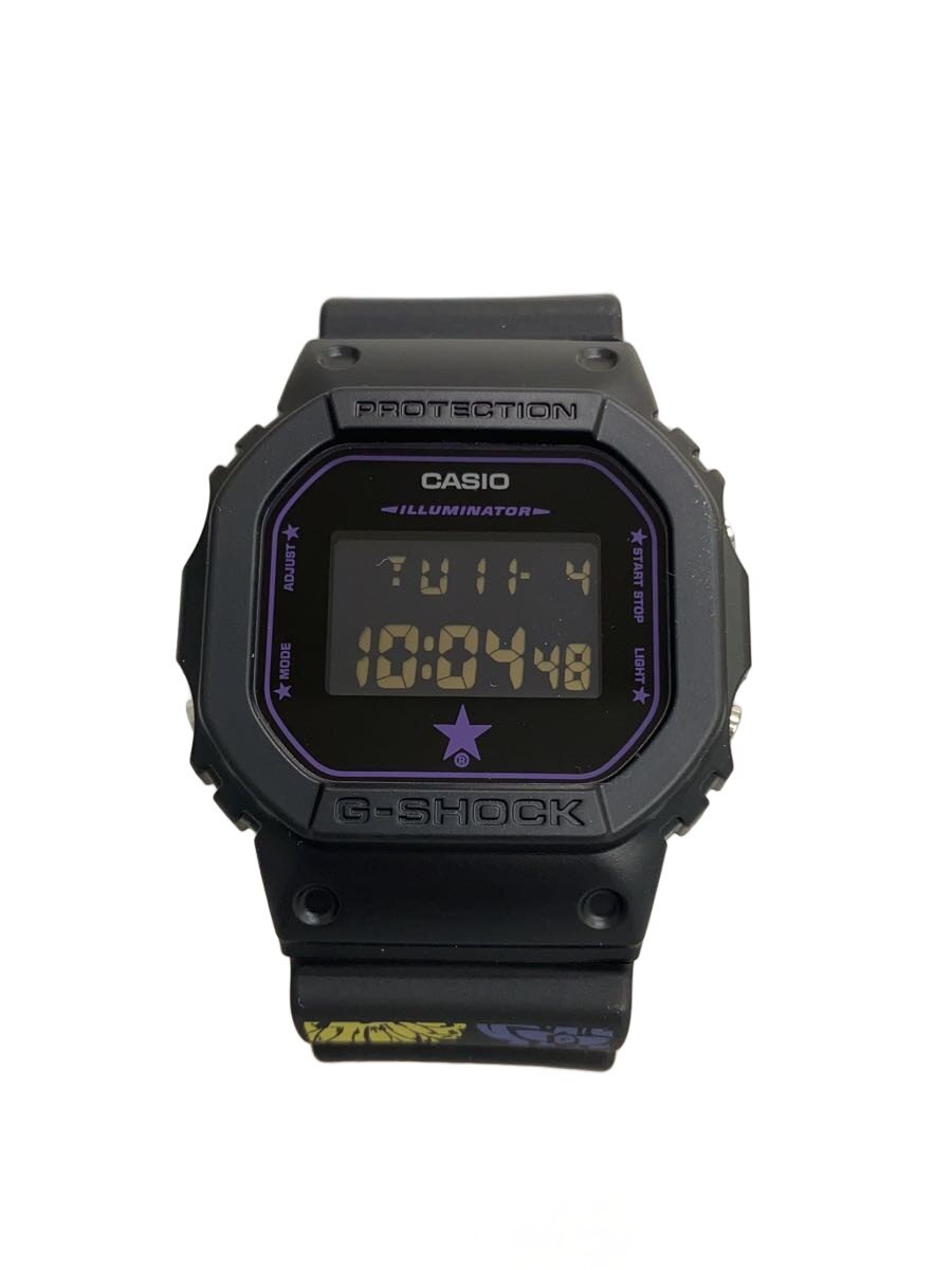 【中古】CASIO◆ウオッチ/デジタル/--/BLK/BLK/ーー/A2859PE301/DW-5600X【服飾雑貨他】