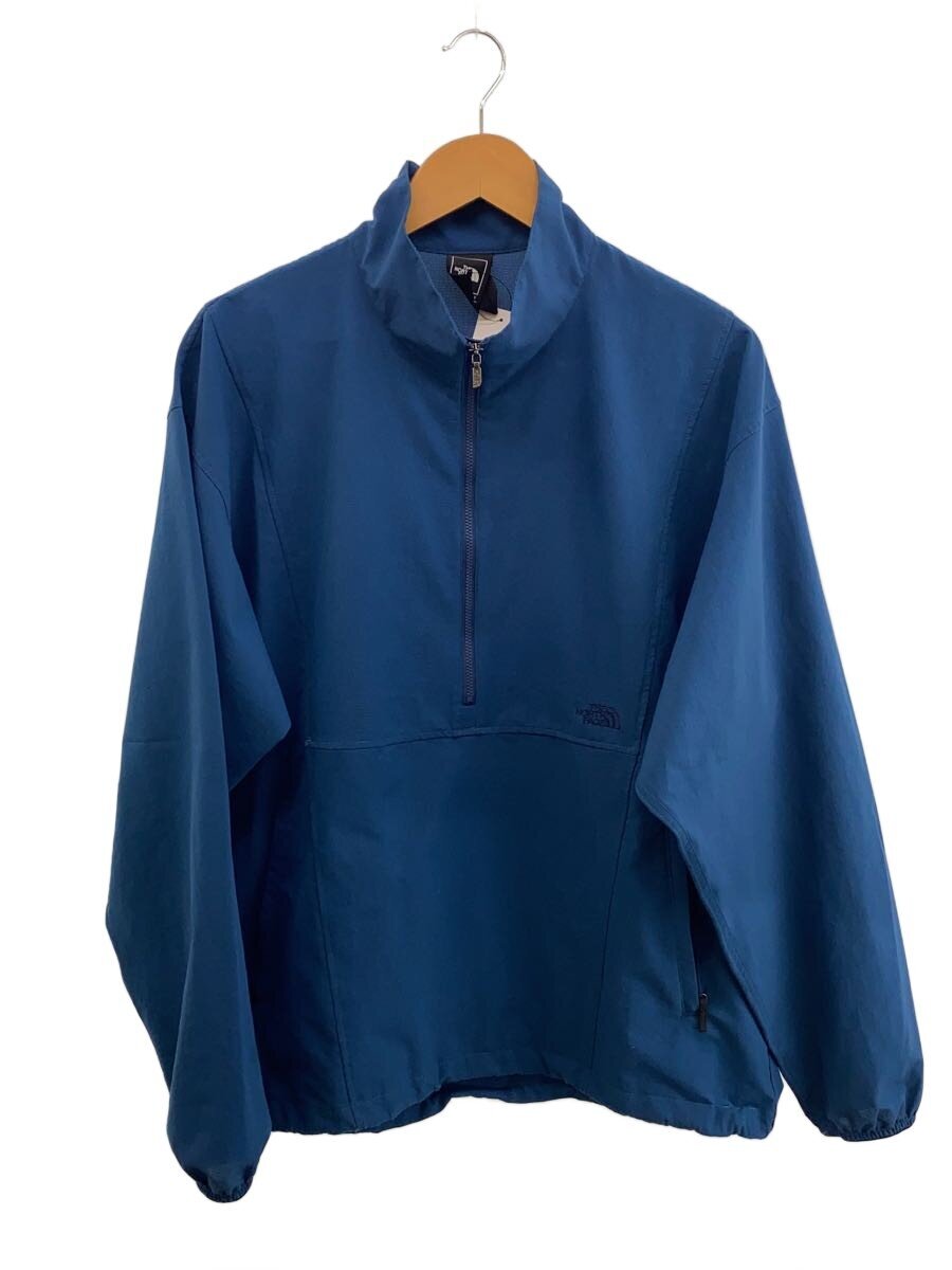 【中古】THE NORTH FACE◆腫瘍壊死因子 BE FREE ANORAK_腫瘍壊死因子ビーフリーアノラック/L/ポリエステル/BLU【メンズウェア】