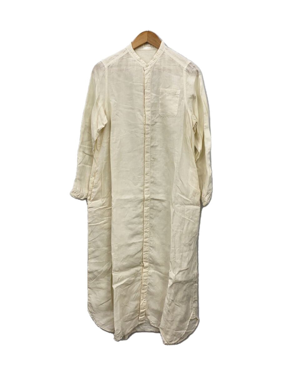 【中古】nest Robe◆プルオーバー衣装/--/リネン/IVO/無地/01181-1096//【レディース御召しもの】