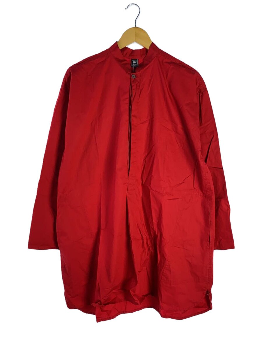 【中古】LIWAN/トップス/M/綿織物/RED/無地//【メンズウェア】