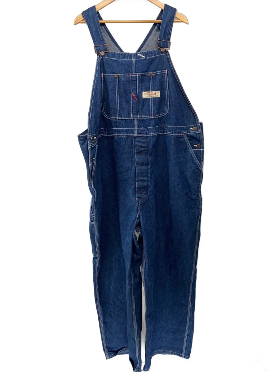 【中古】BIGMAC◆52UNHEMMED/大層らしいオール/--/ジーンズ/IDG/無地/545-2186【メンズウェア】