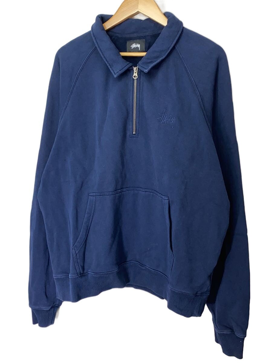 【中古】STUSSY◆汗水/XL/綿織物/NVY/118410【メンズウェア】