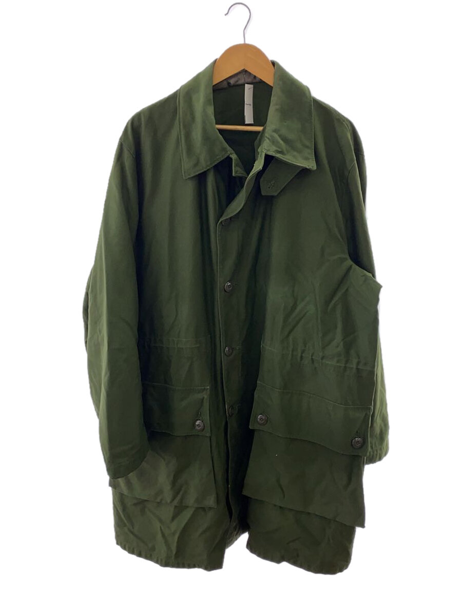 【中古】MILITARY◆スウェーデン王国軍/M-59/活動の領域厚地の外套 /--/綿織物/GRN【メンズウェア】