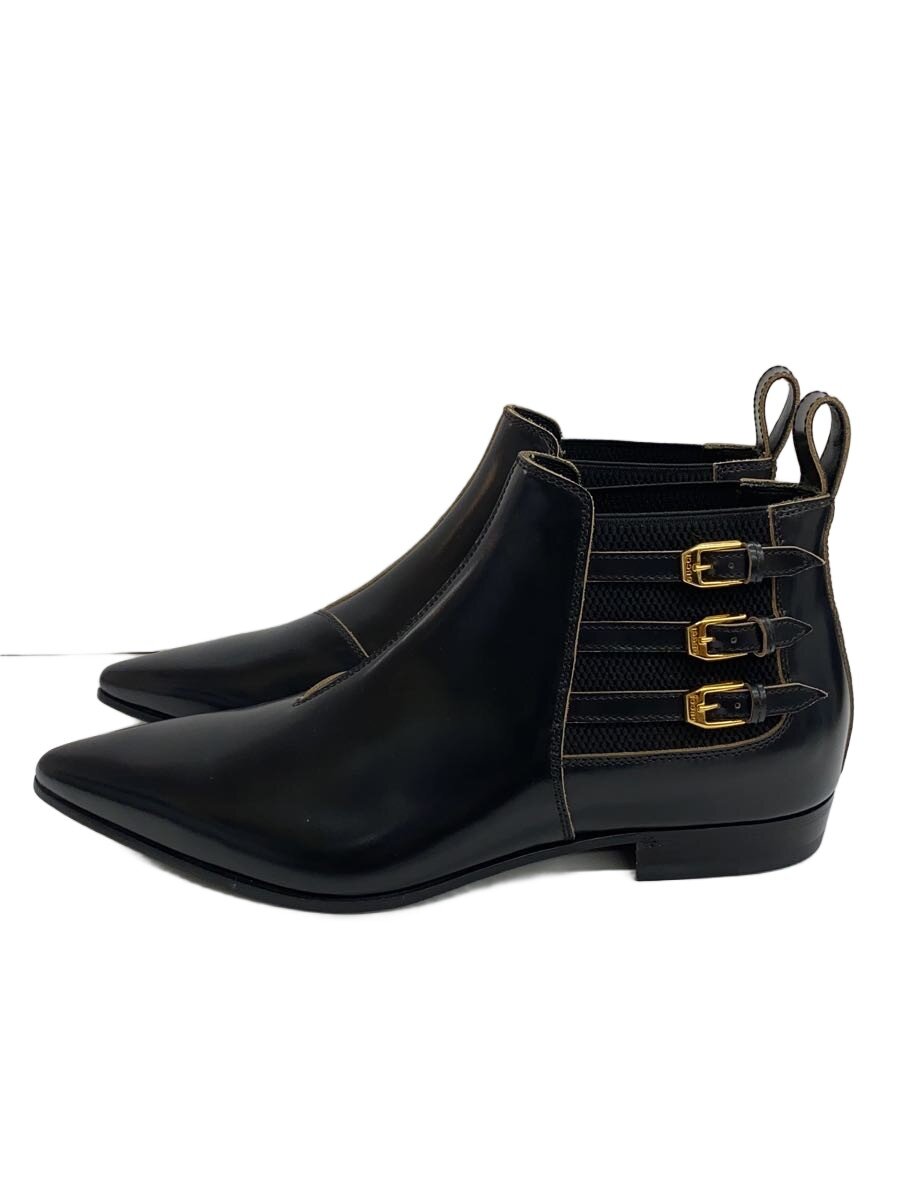 【中古】GUCCI◆ブーツ/UK9.5/BLK/レザー/FN7808-001【シューズ】｜2ｎｄ STREET 店