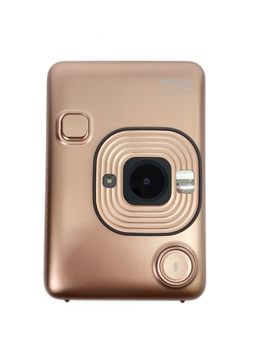 【中古】FUJIFILM◆インスタントカメラ/instax mini INSTAX MINI LIPLAY BLUSH GOLD【カメラ】