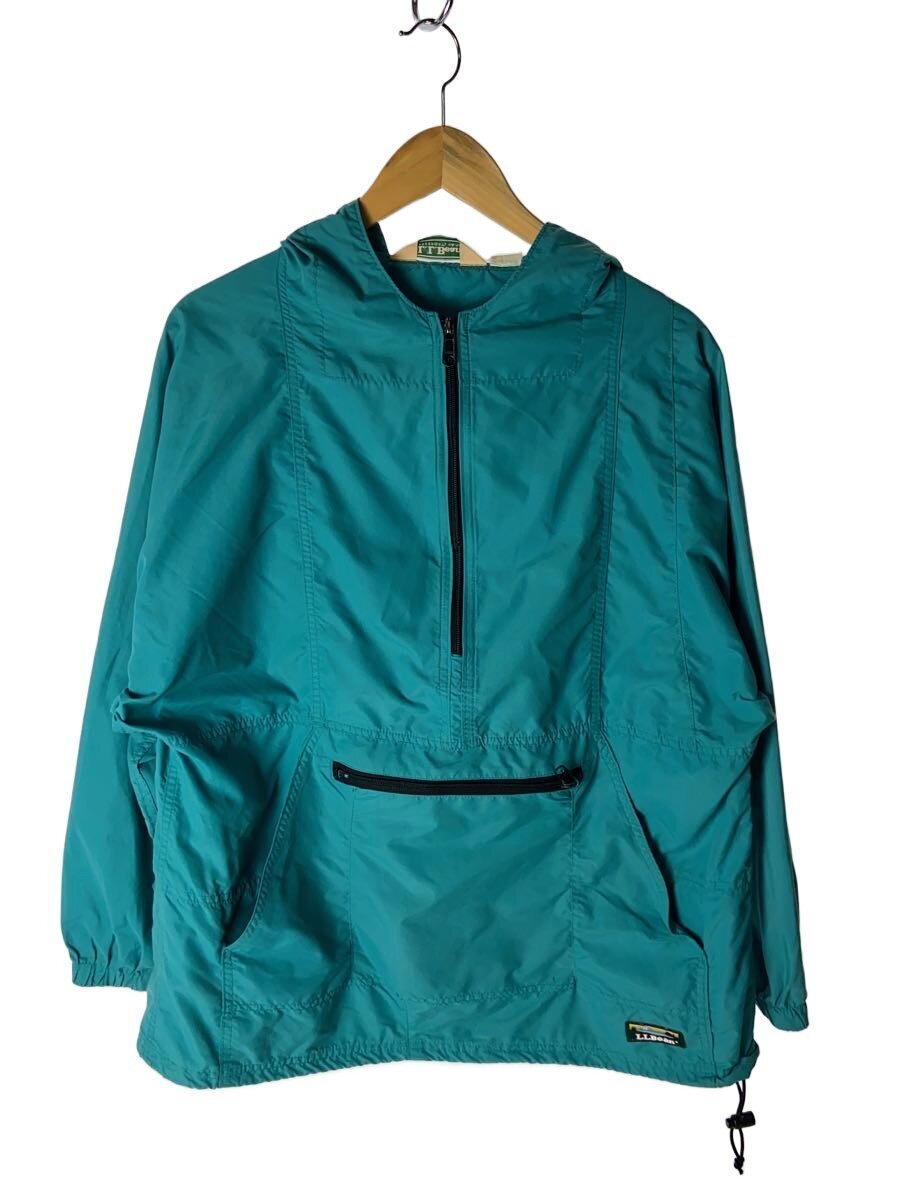 【中古】L.L.Bean◆80s～/ナイロンジャケット/L/ナイロン/グリーン/無地/MADE IN U.S.A/アノラック//【メンズウェア】｜2ｎｄ STREET 店