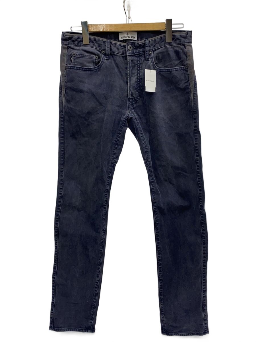【中古】STONE ISLAND◆引っ切りないズボン下/30/綿織物/NVY/6115JDB14/紋章欠品【メンズウェア】