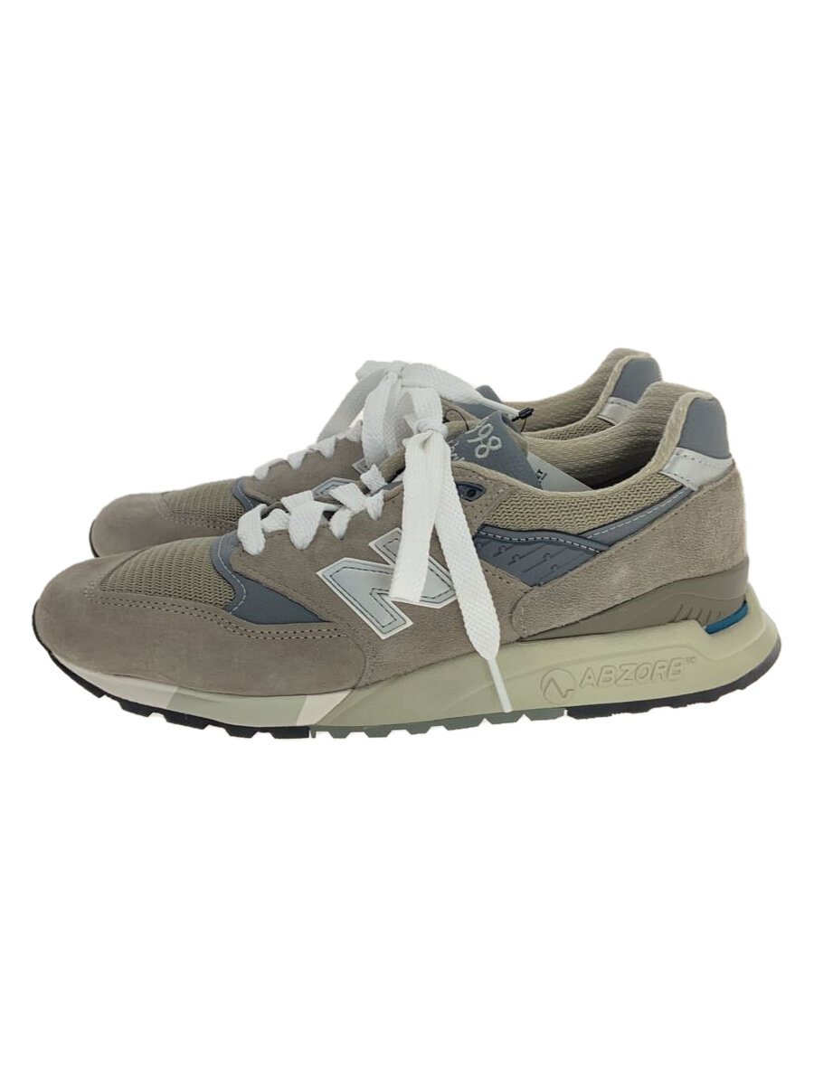 【中古】NEW BALANCE◆U998/薄墨色/26.5糎/GRY//【シューズ】