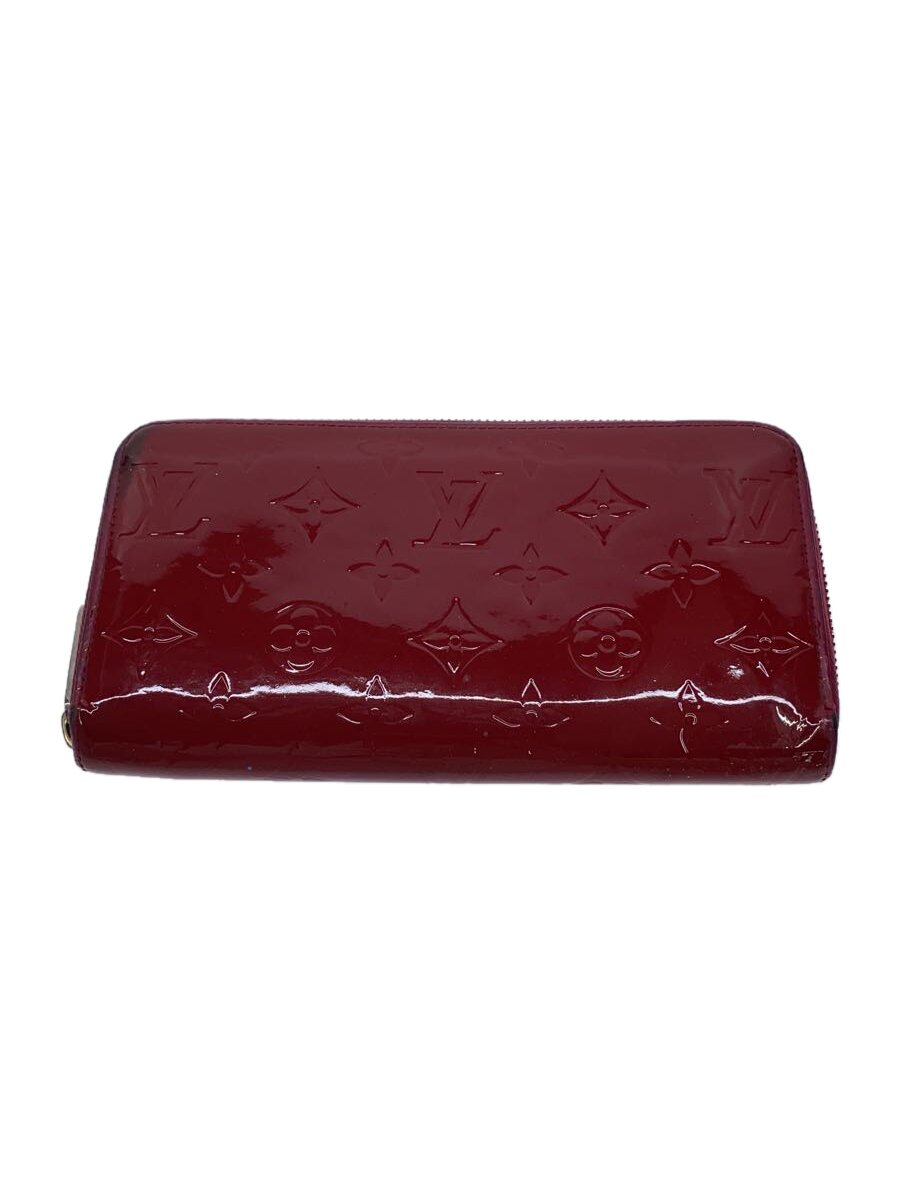 【中古】LOUIS VUITTON◆長財布/エナメル/RED/無地/レディース/M91597【服飾雑貨他】