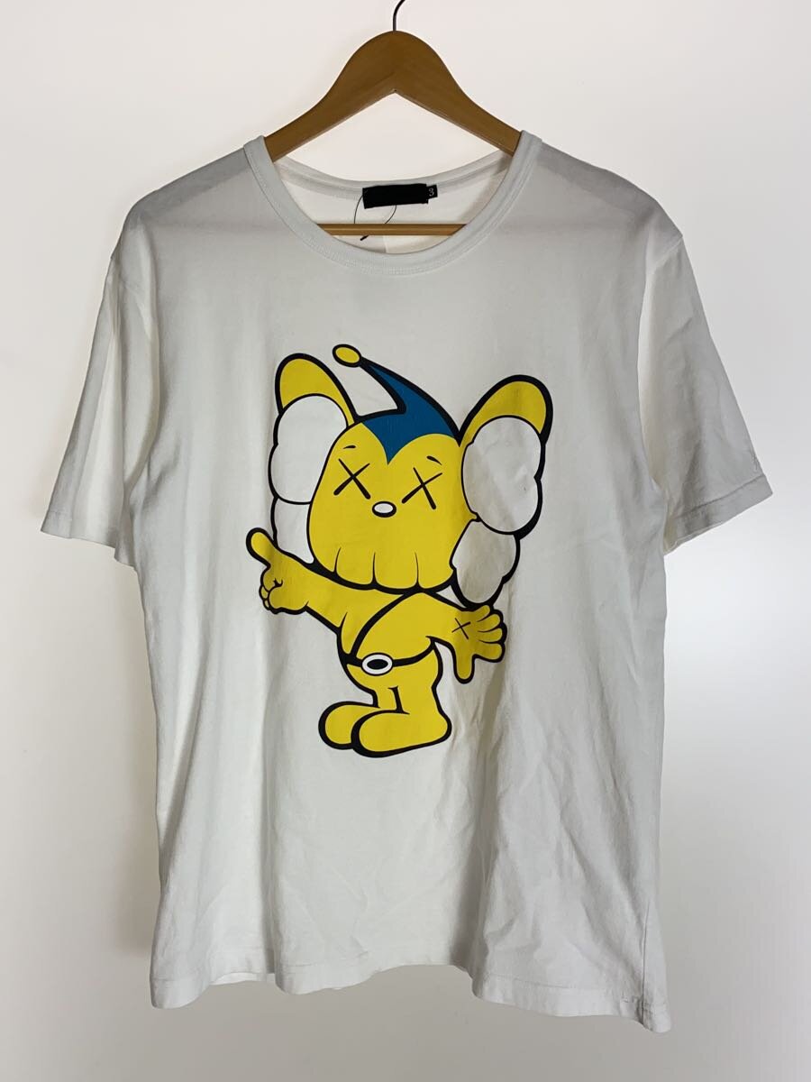 【中古】Original Fake◆プルオーバー/3/綿織物/WHT/刷り上げる【メンズウェア】