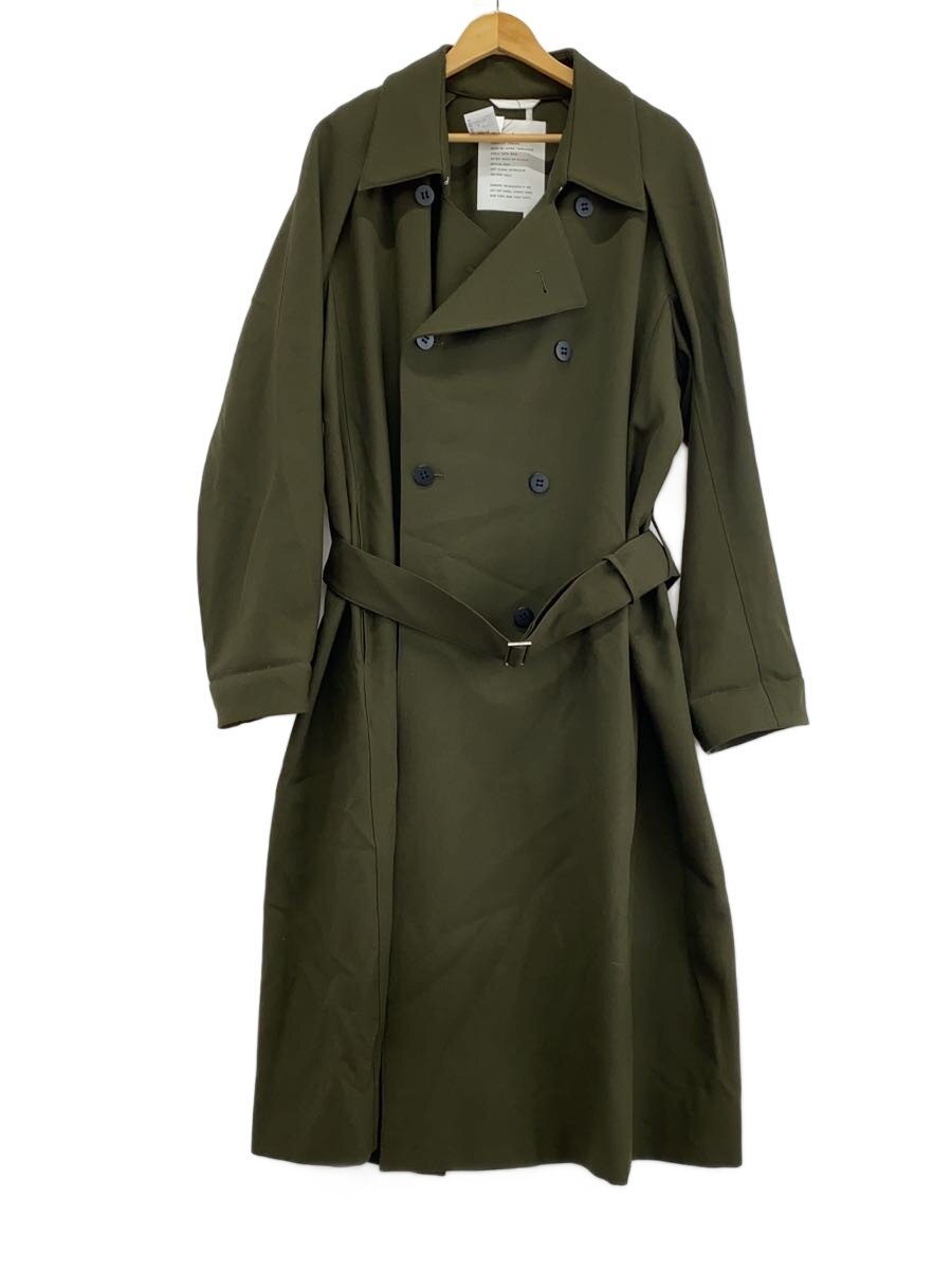 【中古】OVERCOAT◆オーバーサイズトレンチコート/2/ウール/カーキ/無地/F18C04TTL//【メンズウェア】｜2ｎｄ STREET 店 19,210円