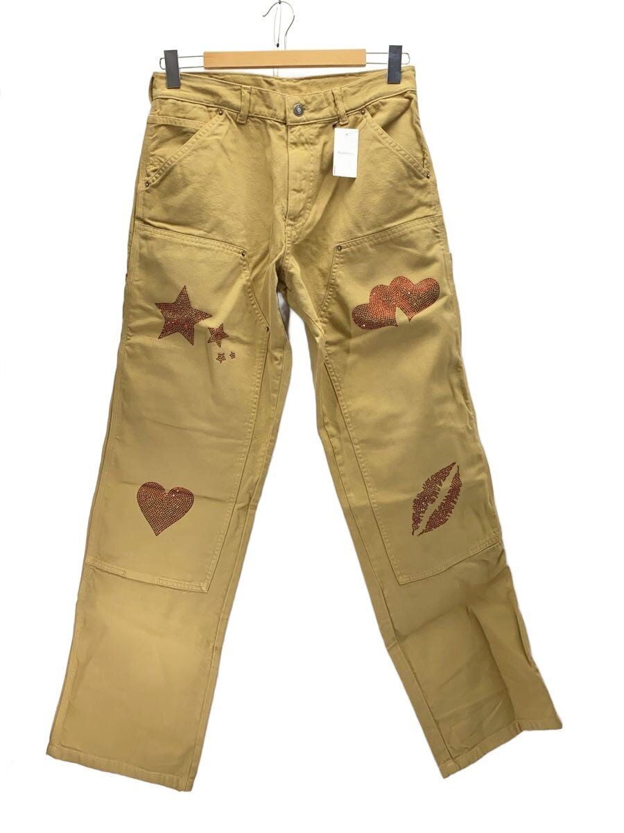【中古】Sky High Farm Workwear◆ペインターパンツ/SH4U/カラーストーン/ダブルニー/S/コットン/CML/SHF06-P003【メンズウェア】|2nd STREET 店
