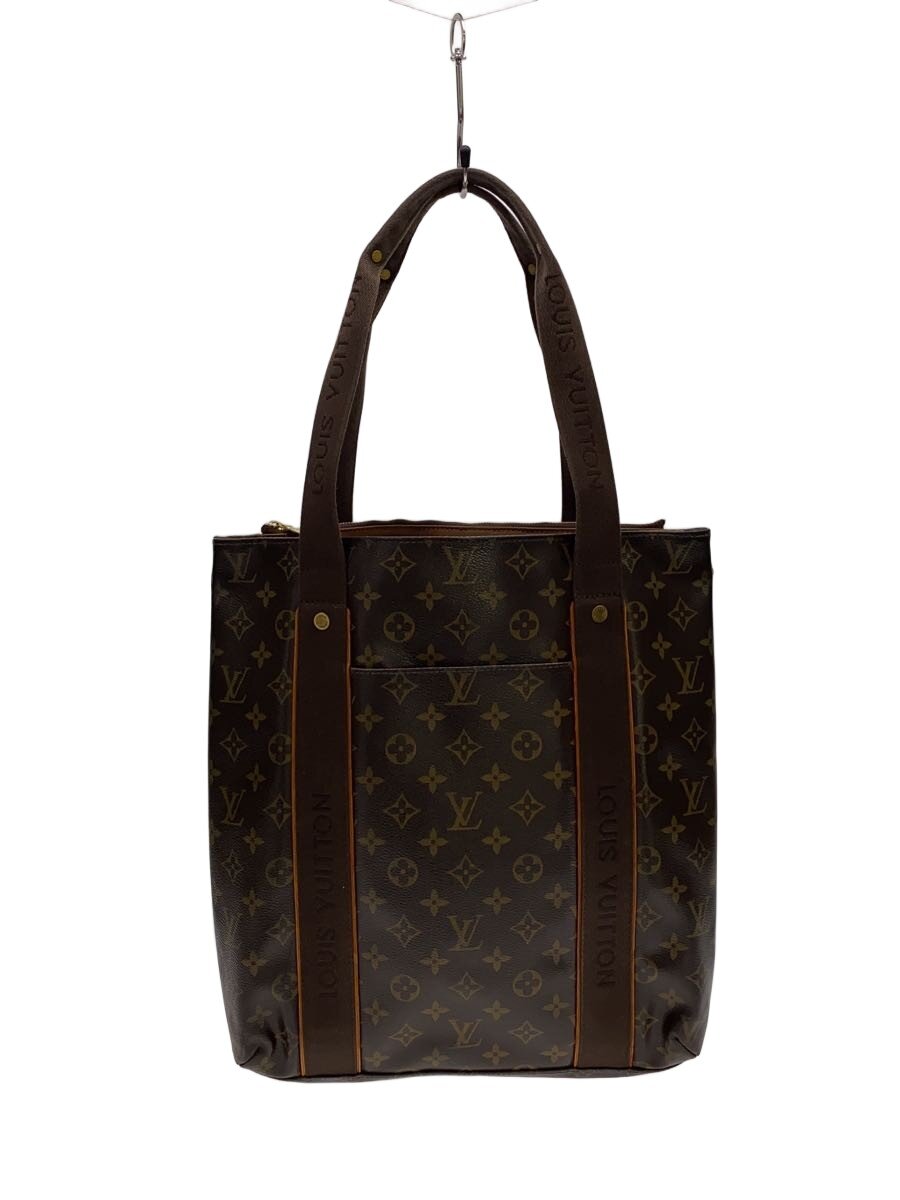 【中古】LOUIS VUITTON◆カバ・ボブール_モノグラム・帆布/PVC/BRW【御徒面子】