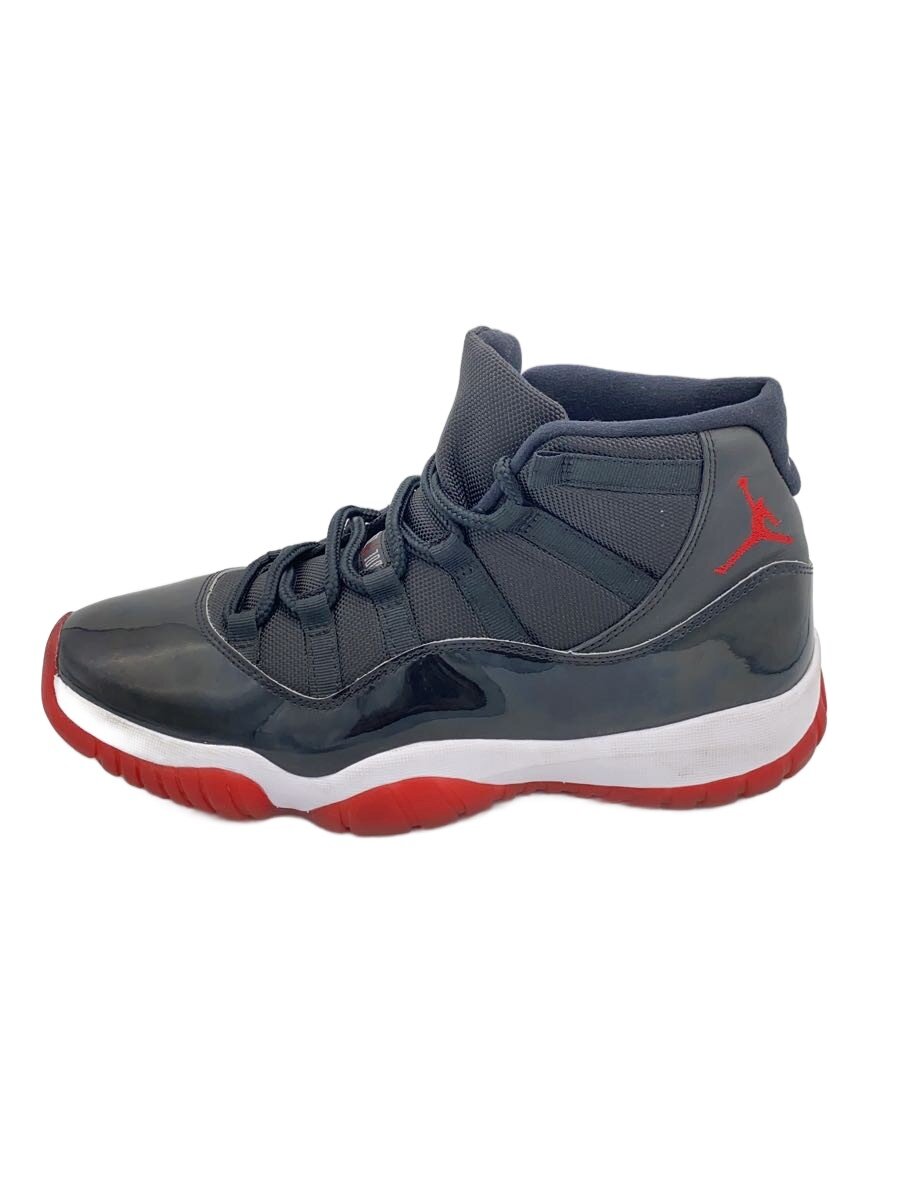【中古】NIKE◆AIR JORDAN 11 RETRO/エアジョーダン11レトロ/黒いこと/378037-061/29糎/BLK【シューズ】