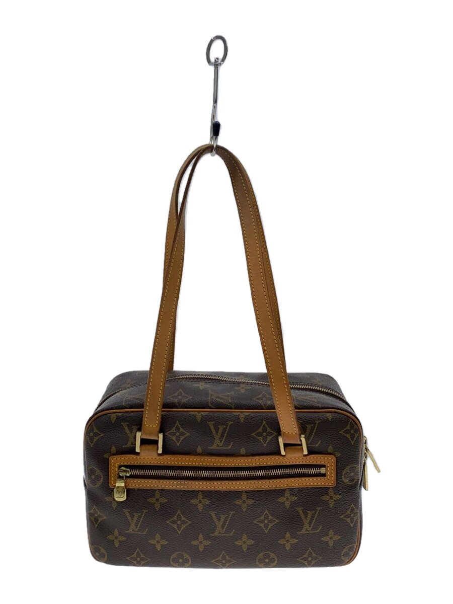 【中古】LOUIS VUITTON◆シテMM_モノグラム・キャンバス/PVC/BRW【バッグ】｜2ｎｄ STREET 店