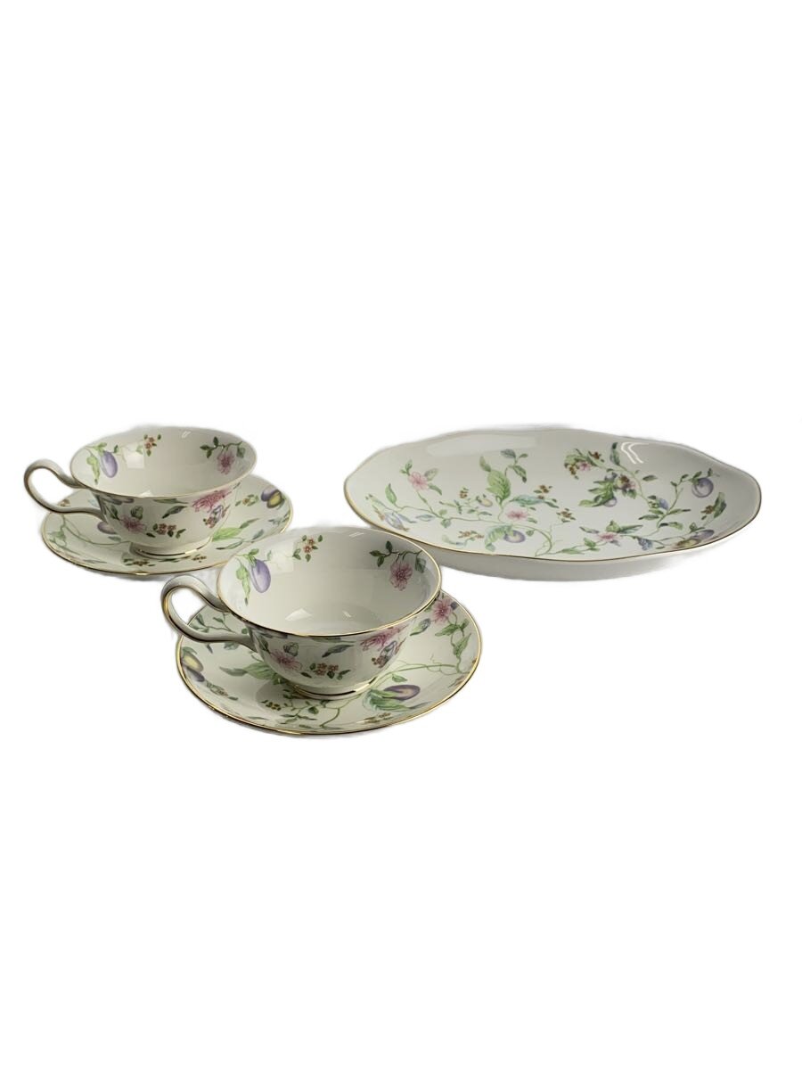 【中古】WEDGWOOD◆スウィートプラム/カップ&ソーサー/3点セット【キッチン用品】
