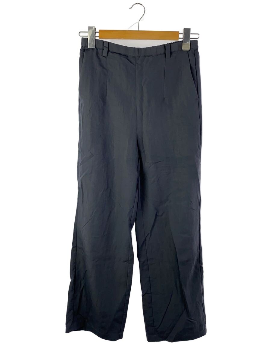 【中古】IENA◆25AW/フィブリルポプリンパンツ/38/--/GRY/無地/25-030-900-0150-3-0//【レディースお召しもの】