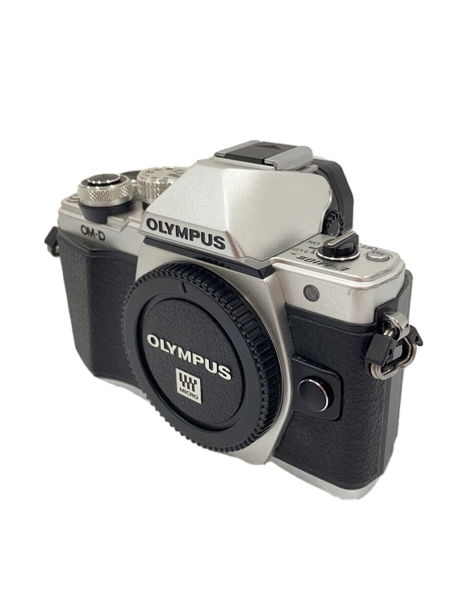 【中古】OLYMPUS◆デジタル一眼カメラ OM-D E-M10 Mark II EZダブルズームキット [シルバー]【カメラ】