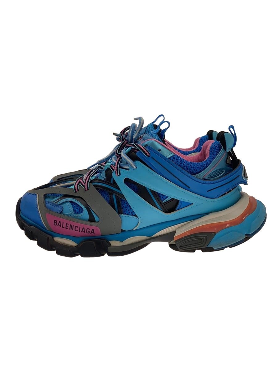 【中古】BALENCIAGA◆TRACK TRAINER/貨物自動車調教師/ローカットスニーカー/26糎/BLU/542436【シューズ】