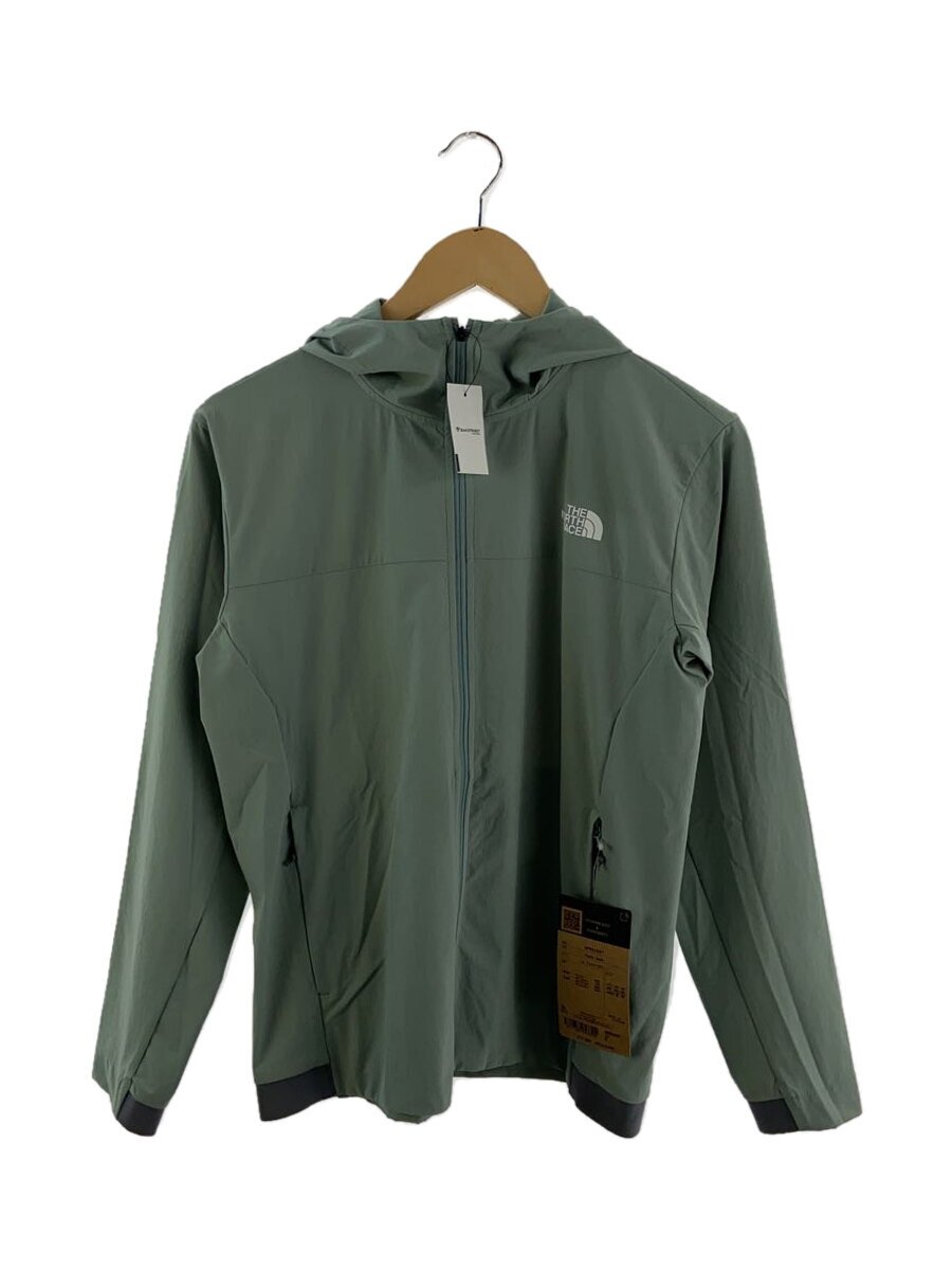 【中古】THE NORTH FACE◆NPW22581/ジップパーカー/M/ナイロン/GRN【レディース御召しもの】