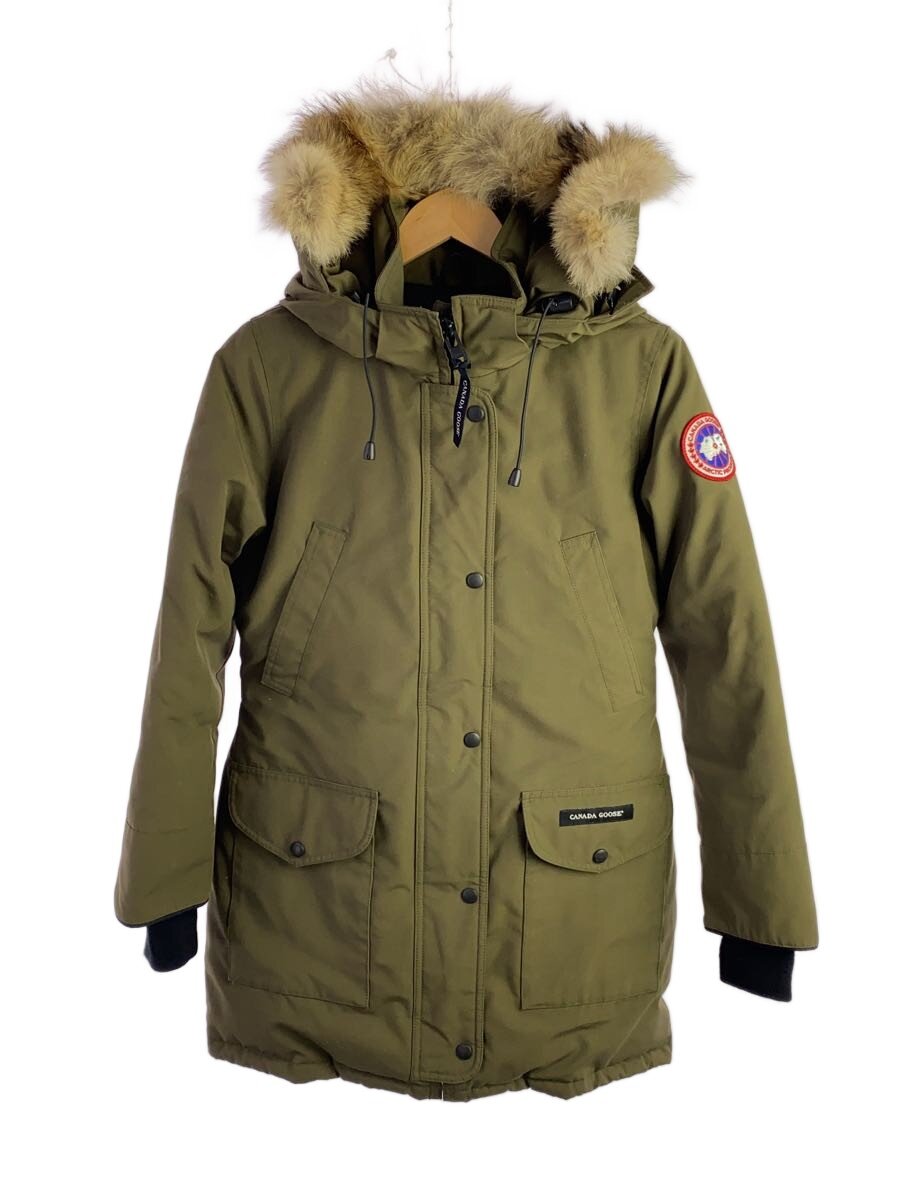 【中古】CANADA GOOSE◆落ちこむ上衣/6550天使の都市/カーキ【レディース御召しもの】