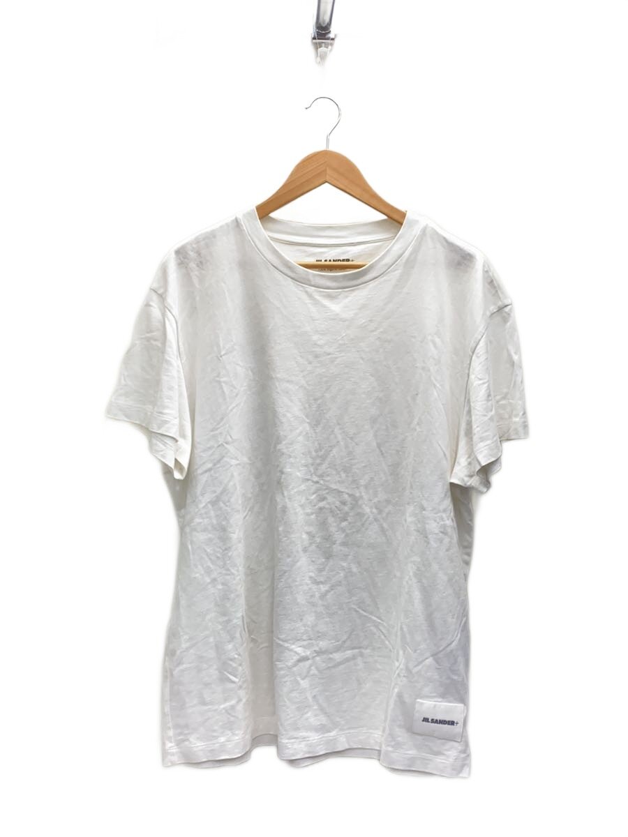 【中古】JIL SANDER◆プルオーバー/XL/綿織物/WHT/j47ギガサイクル0001 j45048【メンズウェア】