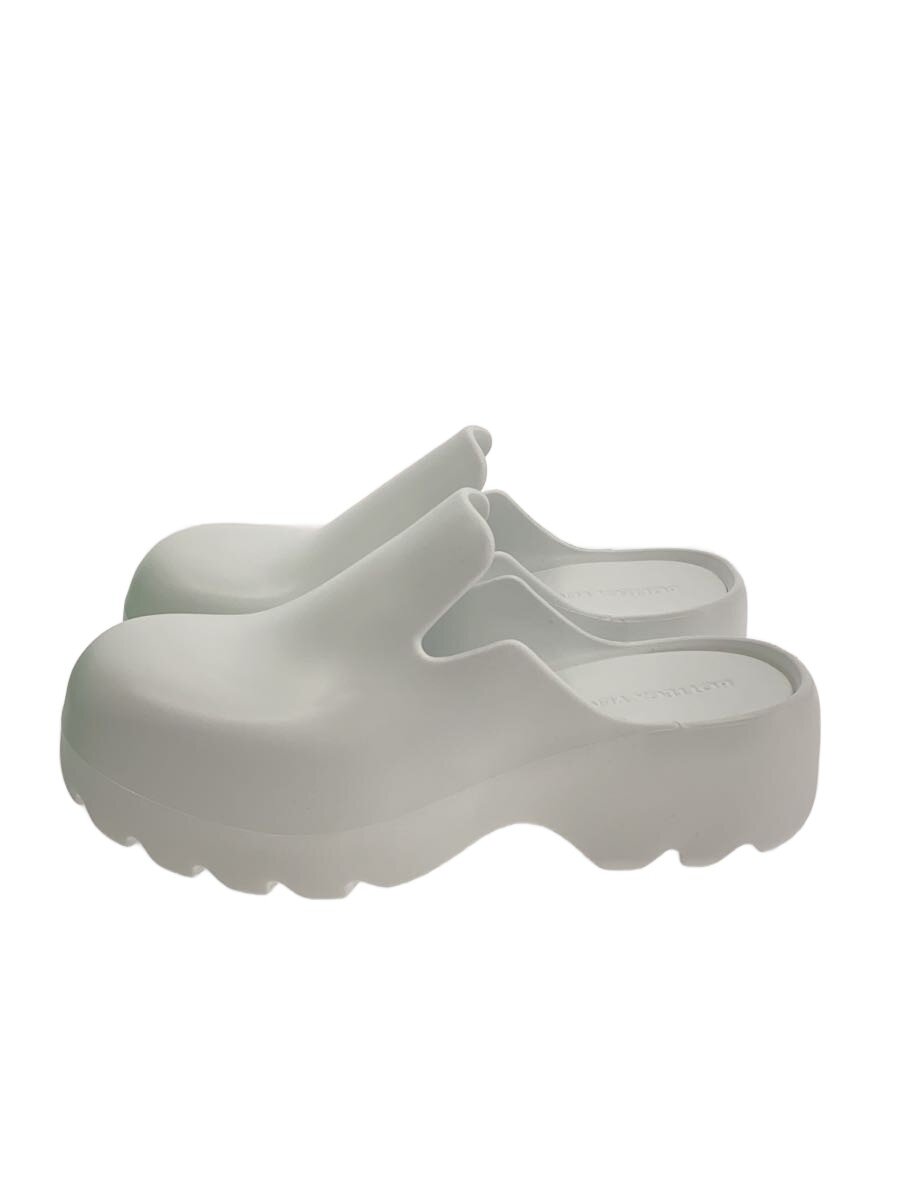 【中古】BOTTEGA VENETA◆FLASH SLIPPER/サンダル/42/WHT//【シューズ】