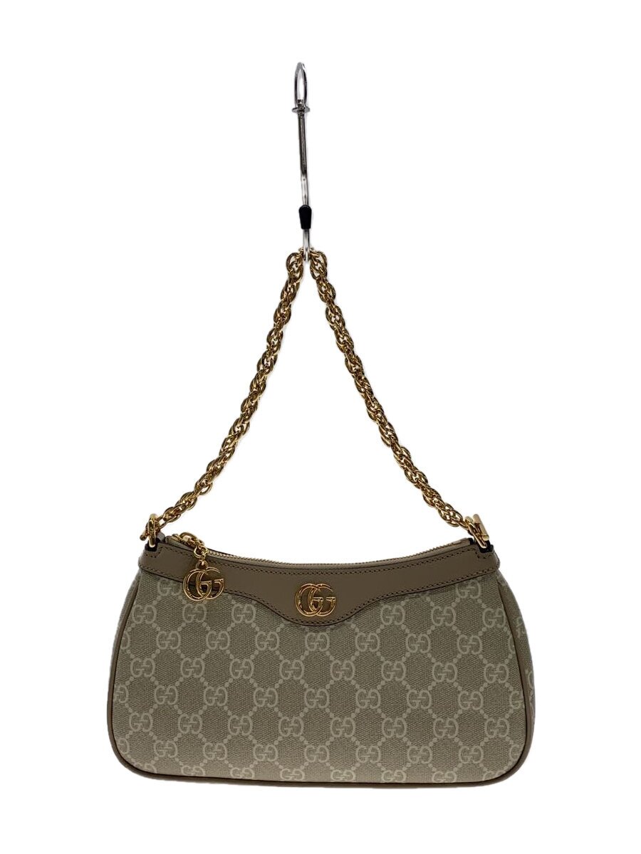 【中古】GUCCI◆スモールハンドバッグ_オフィディア_GGスプリーム_ウェブ/PVC/BEG/総柄【バッグ】|2nd STREET 店