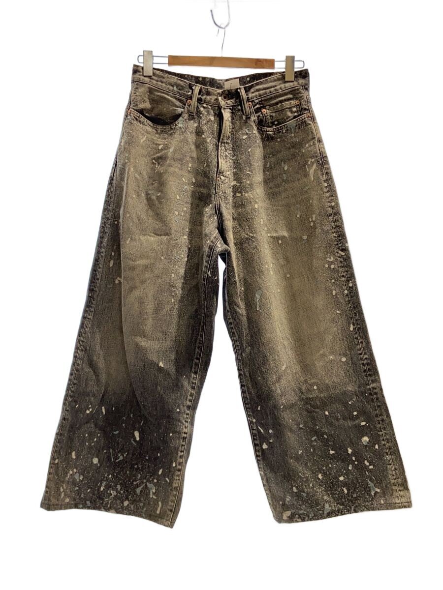 【中古】SUGARHILL◆MOLDED DENIM TROUSERS WIDE CUT/ボトム/32/コットン/GRY/2411300414//【メンズウェア】｜2ｎｄ STREET 店
