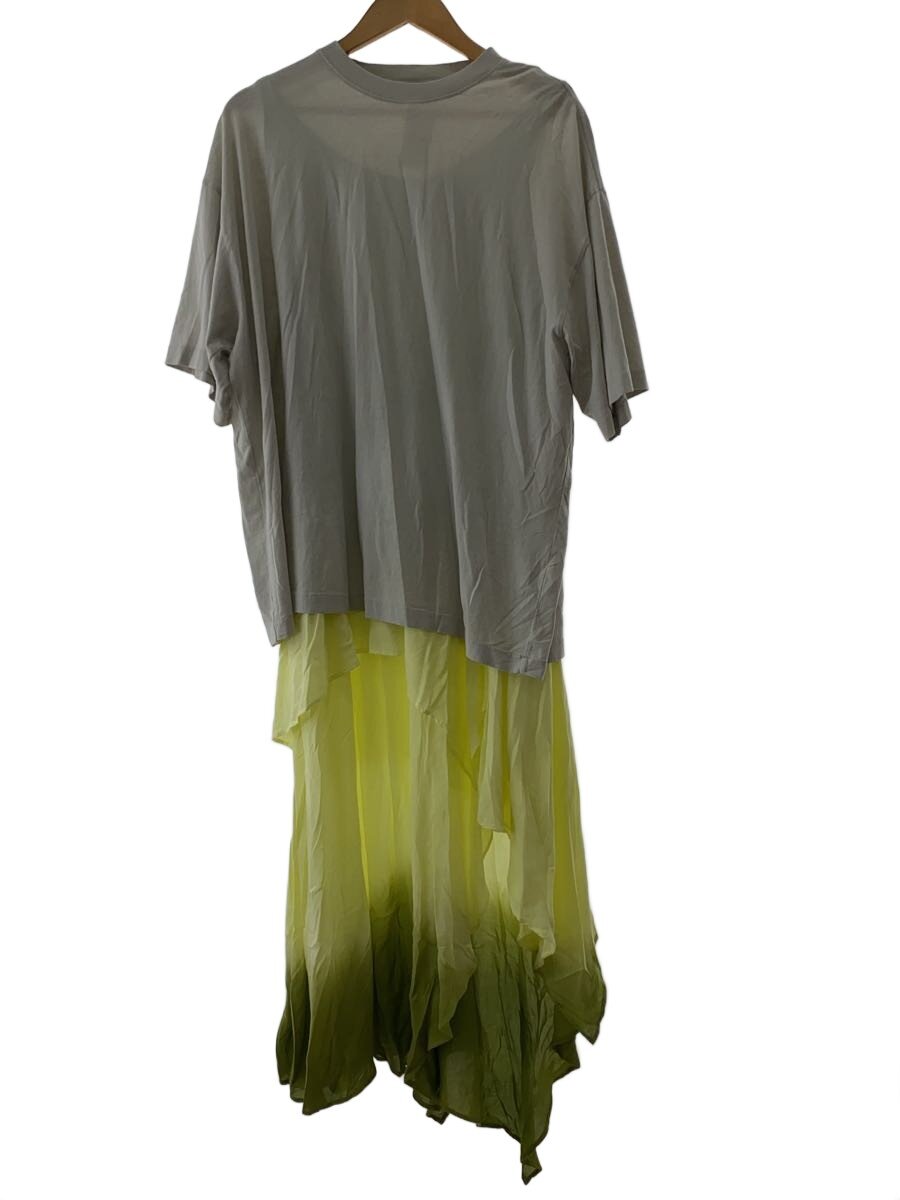 【中古】Acne Studios(Acne)◆半袖衣裳/S/人絹/YLW/FN-WN-DRES001327【レディース御召しもの】
