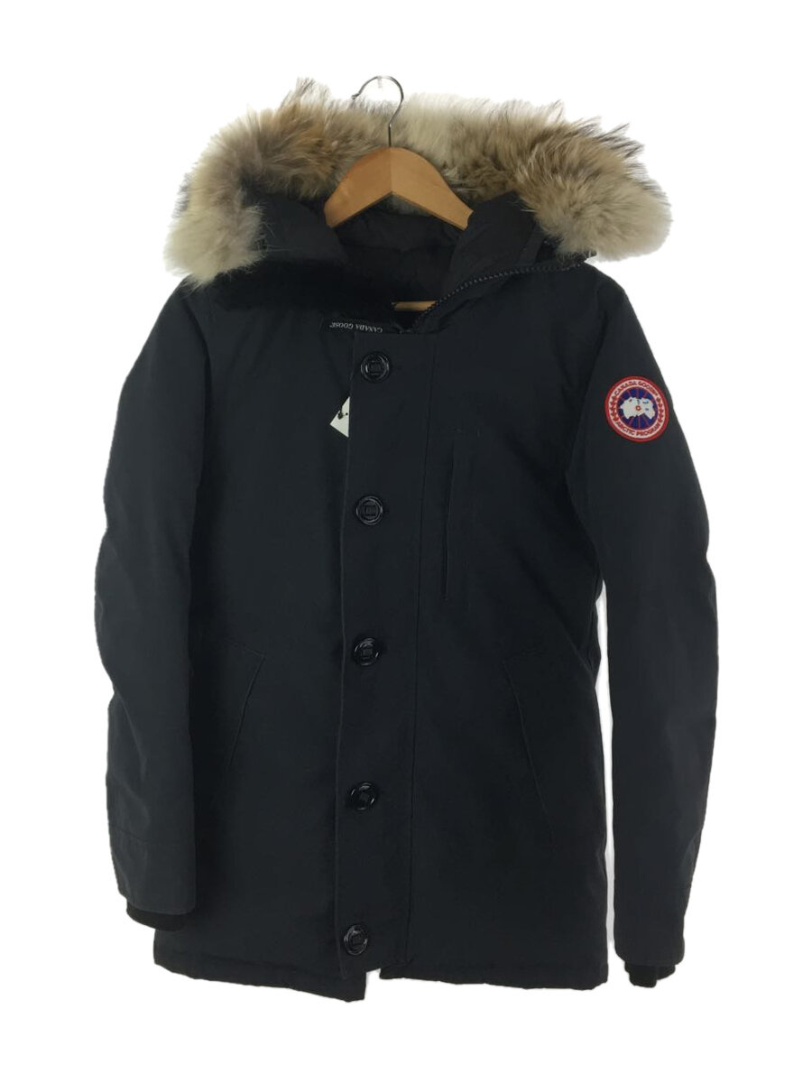 【中古】CANADA GOOSE◆JASPER PARKA/ダウンジャケット/XS/ナイロン/NVY/3438JM/アタリ有//【メンズウェア】|2nd STREET 店