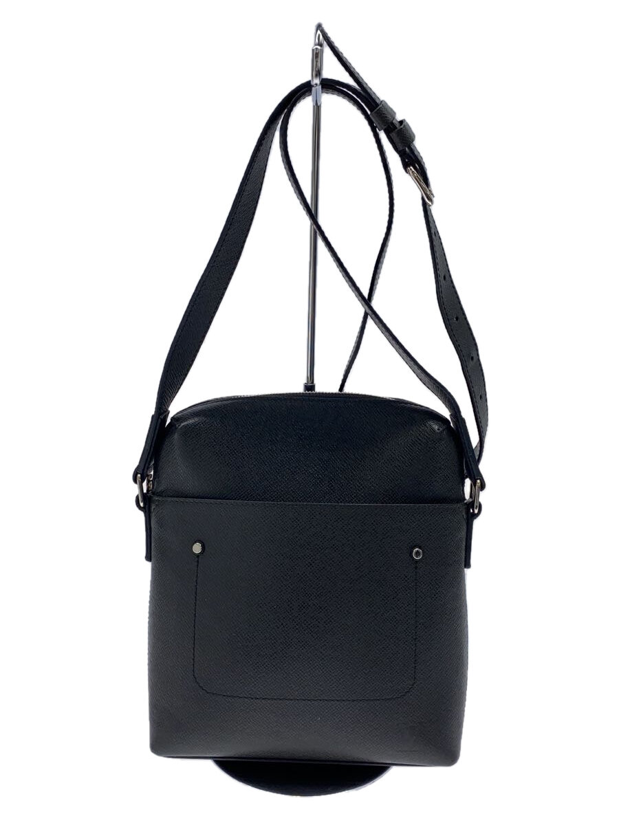 【中古】LOUIS VUITTON◆ポシェット・グリゴリ_タイ王国ガ_BLK/牛皮/BLK【御徒面子】