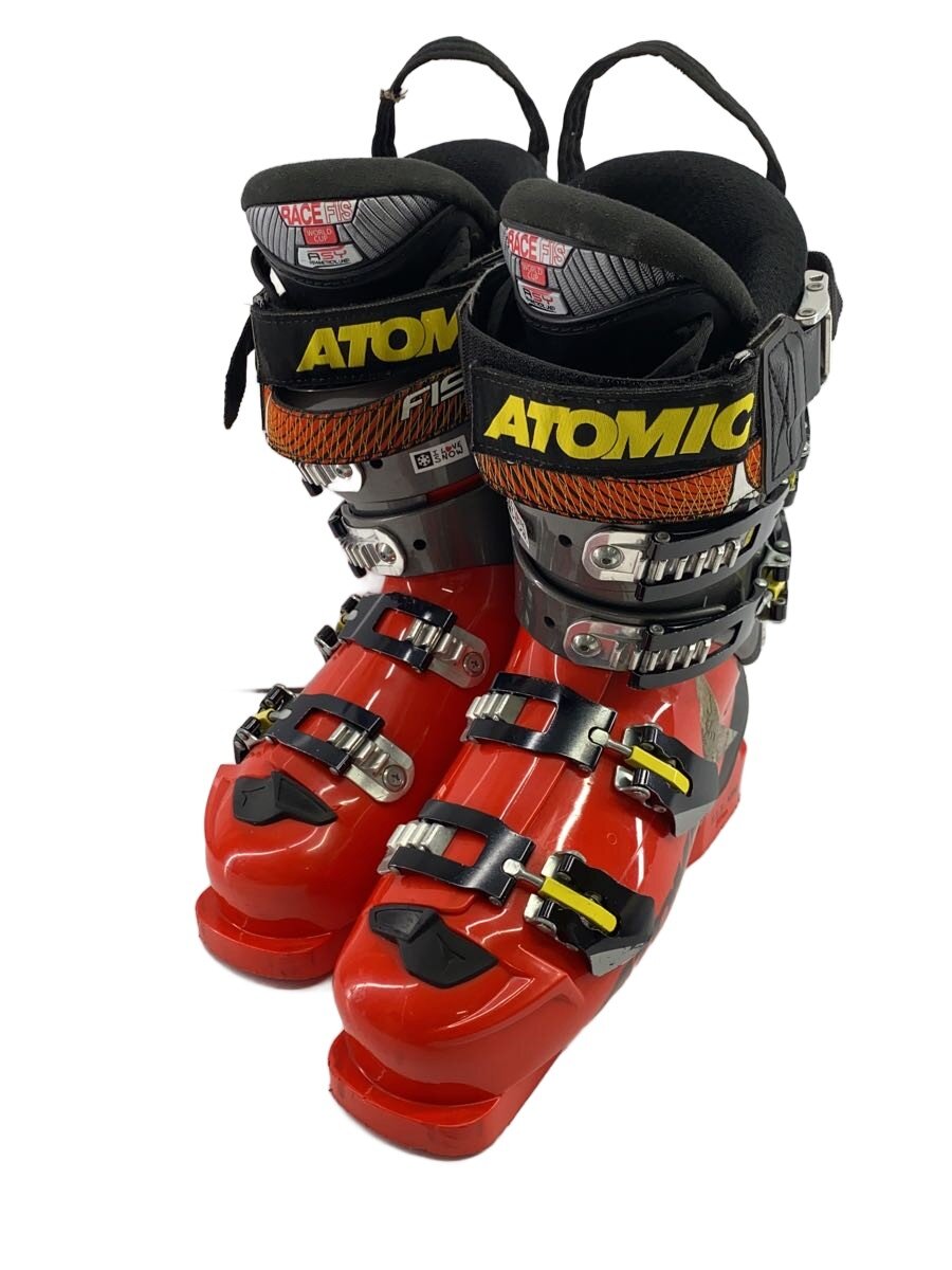 【中古】ATOMIC◆スキーブーツ/25cm/RED/redster wc130【スポーツ】
