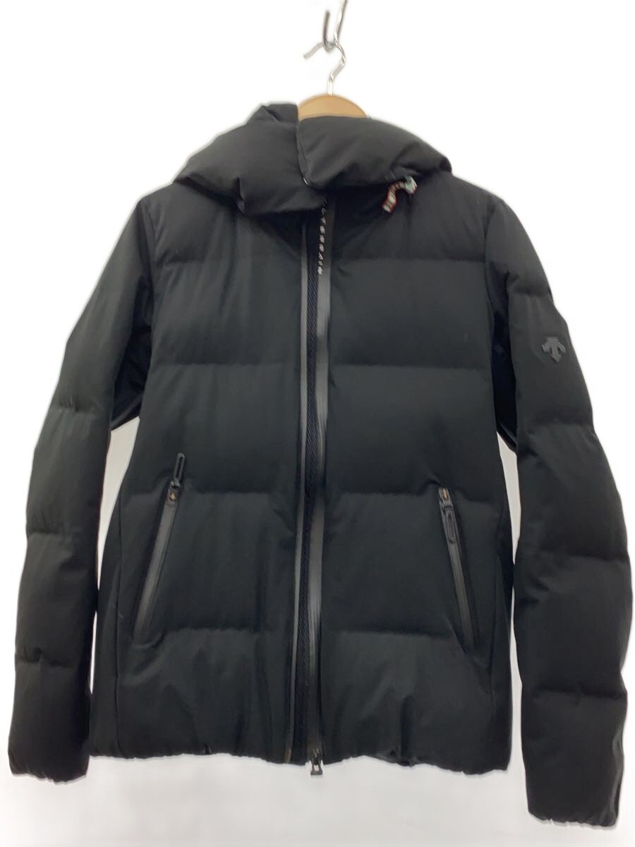 【中古】DESCENTE◆落ちこむ上衣/M/ポリエステル/BLK/無地/DAMSGK31U/水沢落ちこむ【メンズウェア】