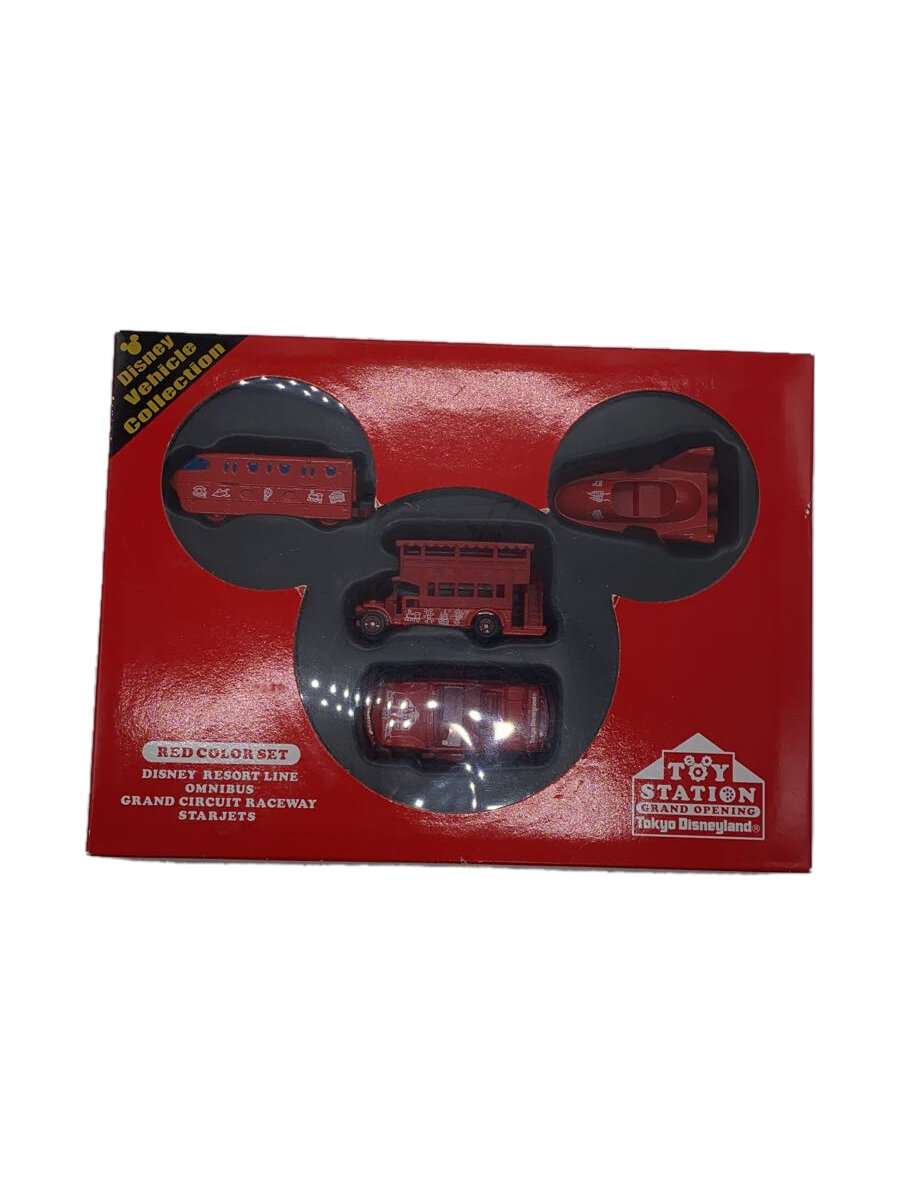 【中古】Disney◆TOY STATION GRAND OPENING RED COLOR SET/ミニカー/RED【ホビー】