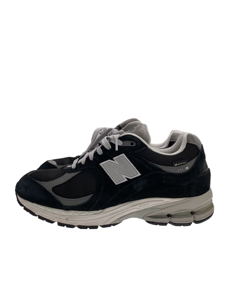 【中古】NEW BALANCE◆M2002/黒いこと/25.5珊/BLK//【シューズ】