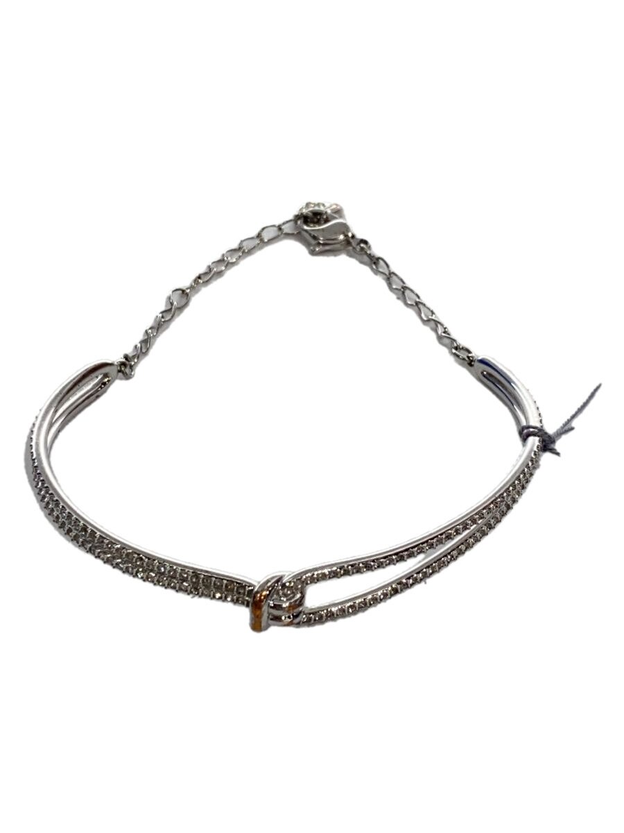 【中古】Swarovski◆バングル/--/スワロフスキー/SLV/レディース//【服飾雑貨他】