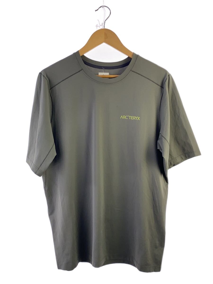 【中古】ARC’TERYX◆CORMAC ARKBIRD LOGO SS/コーマックアークバードロゴプルオーバー/M/KHK/X000007994【メンズウェア】
