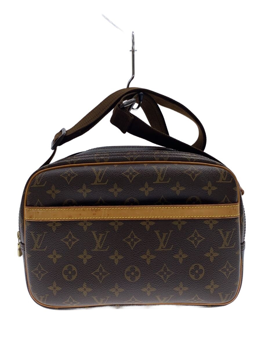 【中古】LOUIS VUITTON◆リポーターPM_モノグラム・キャンバス/PVC/BRW【バッグ】｜2ｎｄ STREET 店