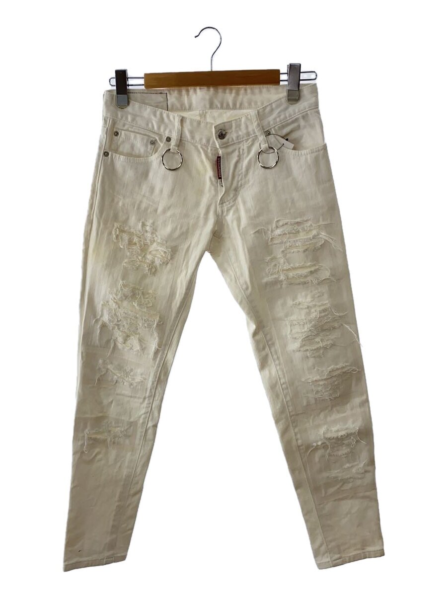 【中古】DSQUARED2◆ボトム/42/コットン/WHT【メンズウェア】｜2ｎｄ STREET 店