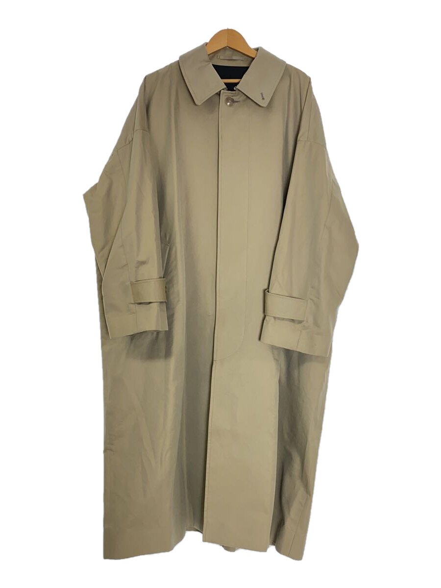 【中古】MARKAWARE◆HUGE SINGLE TRENCH COAT/トレンチコート/1/コットン/BEG/無地/A24A-06CO01C【メンズウェア】|2nd STREET 店