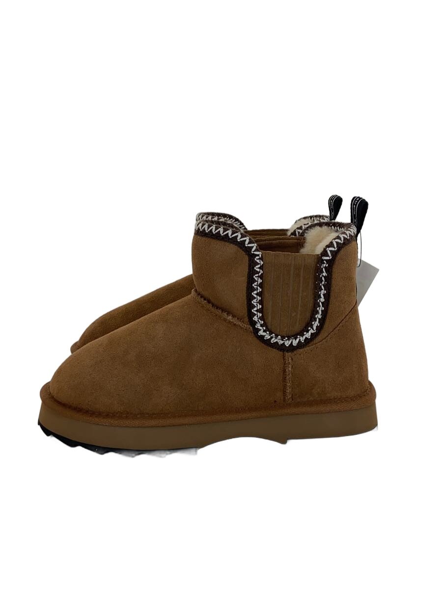 【中古】EMU Australia◆ショートブーツ/--/BEG/スウェード/W13198//【シューズ】|2nd STREET 店