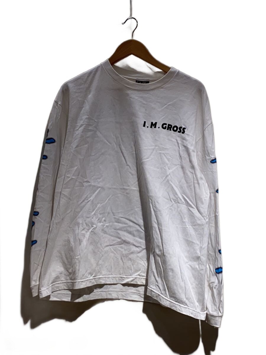 【中古】SAINT MICHAEL◆The Kid Laroi/長袖ティーシャツ/L/綿織物/WHT/SM-A23-0000-C34【メンズウェア】