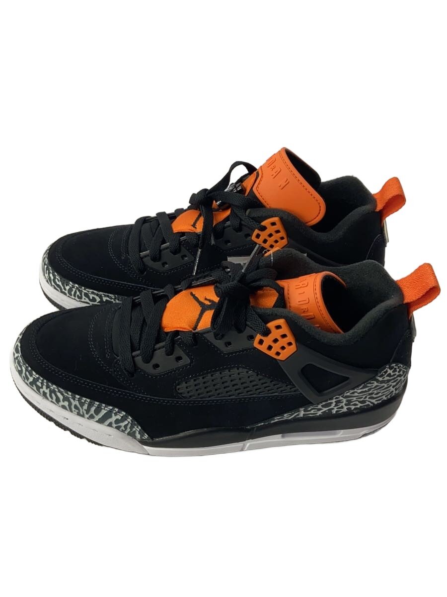 【中古】NIKE◆JORDAN SPIZIKE LOW_ジョーダン 秘密捜査員ジーク 置き目/26.5珊/BLK【シューズ】